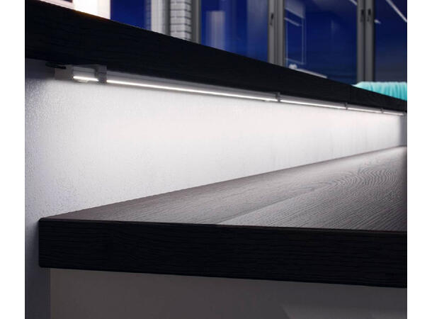 Aluminiumsprofil 2M Sort Opal 16x9,28mm Type A 