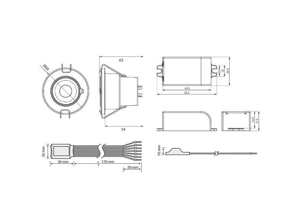 RoomSet 444 Input Kit , 331 sensor, 444 444 input,407 power 