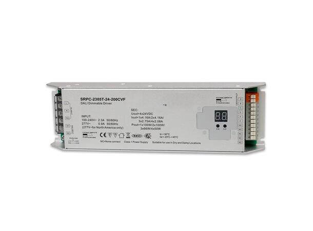 LED Driver 24V 200W RGBW/TW Dali 4ch DT6 4 kanaler 