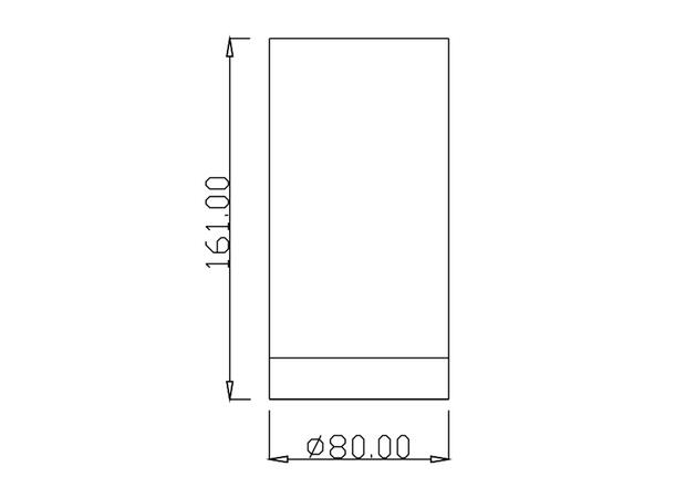 GEMINI 16W HVIT 3000K IP65 