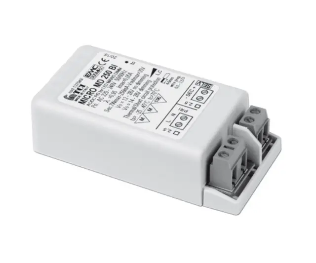 LED Driver Micro MD 10W 250mA BI For innbygging 