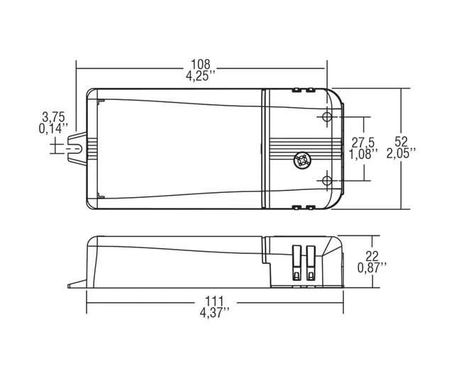 LED Driver Mini MD 350 LP 18W 