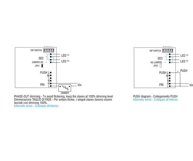 LED Driver DC Maxi Jolly HC MD 1050-2100mA, 45-50W 