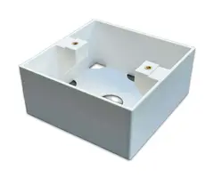 Påveggskappe for Digidim 13x -paneler Singel,  hvit