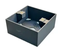 Påveggskappe for Digidim 13x- paneler Singel, sort