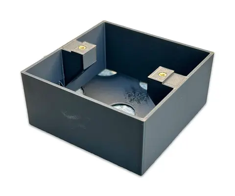 Påveggskappe for Digidim 13x- paneler Singel, sort