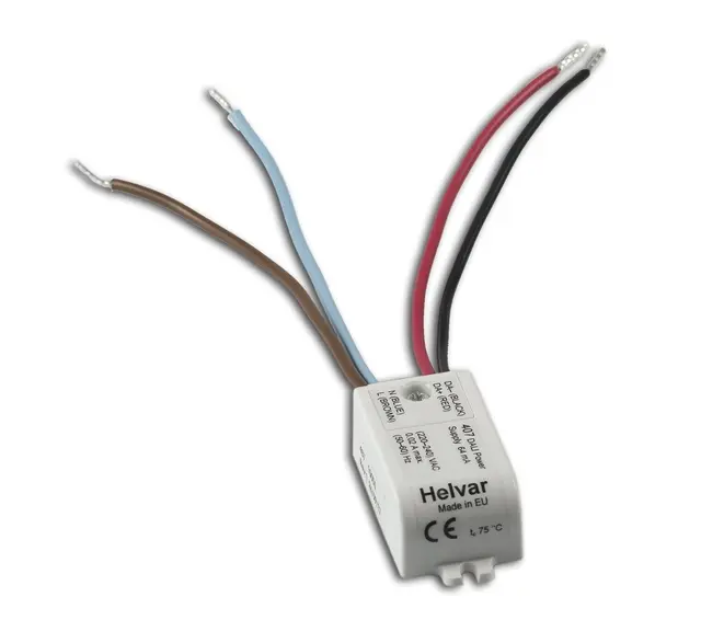 Illustris Power Kit 193PB Full farge kontroll, sort  plast 