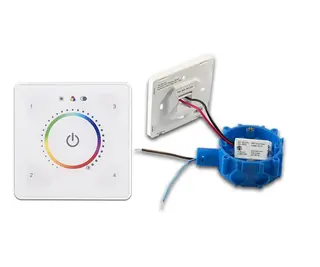 Illustris Power  Kit 193PW RGB, plast hvit