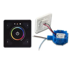 Illustris Power Kit 193PB RGB, sort  plast