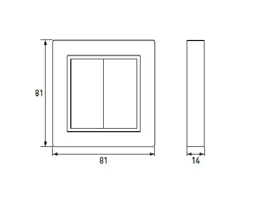 185W Wireless Control Panel 