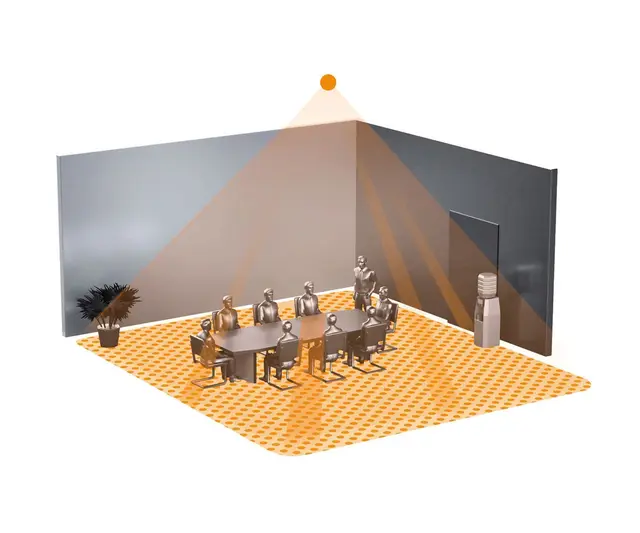 IR Quattro HD PIR multisensor Dali-2.   Hvit 