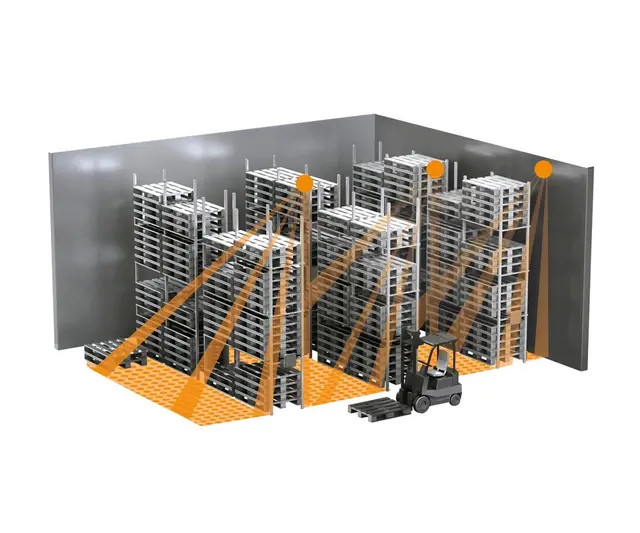 IS 345 MX HIGHBAY GANG MULTISENSOR Dali-2.   Hvit 