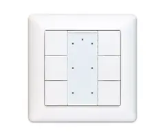 Panel Dali-2 6 knapper. Hvit