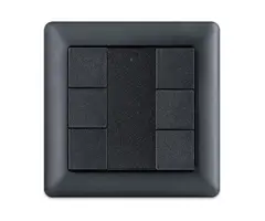 Panel Dali-2 6 knapper. Sort