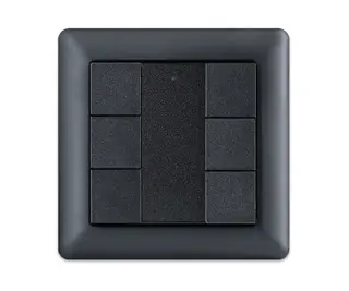 Panel Dali-2 6 knapper. Sort