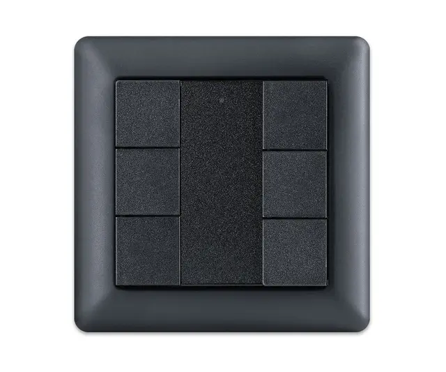 Panel Dali-2 6 knapper. Sort 