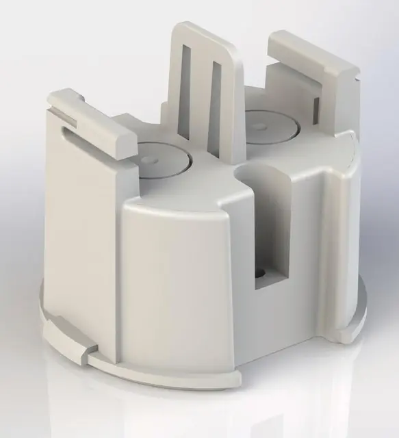 Påveggskappe Digidim 32x Sensor Hvit Hvit, til Digidim 32X Sensorer 