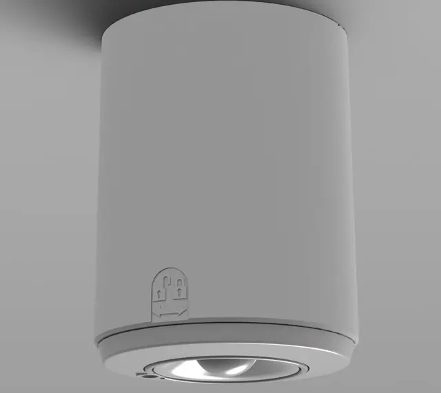 Påveggskappe Digidim 32x Sensor Hvit Hvit, til Digidim 32X Sensorer 