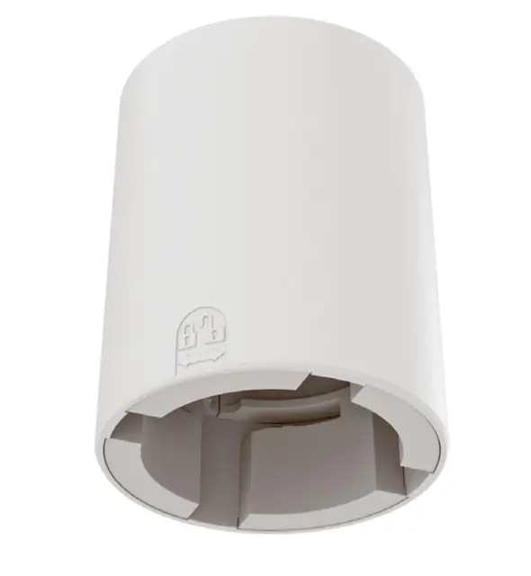 Påveggskappe Digidim 32x Sensor Hvit Hvit, til Digidim 32X Sensorer 