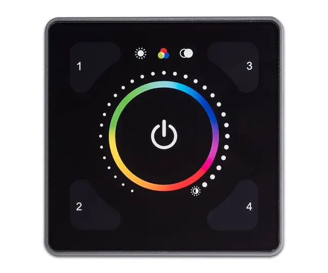 Illustris Power Kit 193PB Full farge kontroll, sort  plast 