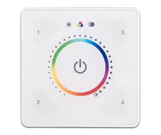 Illustris Panel Front 193PW RGB plast hvit