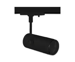 JUNO SPOT ZOOM 7,5W 3000K SORT 15°-35°