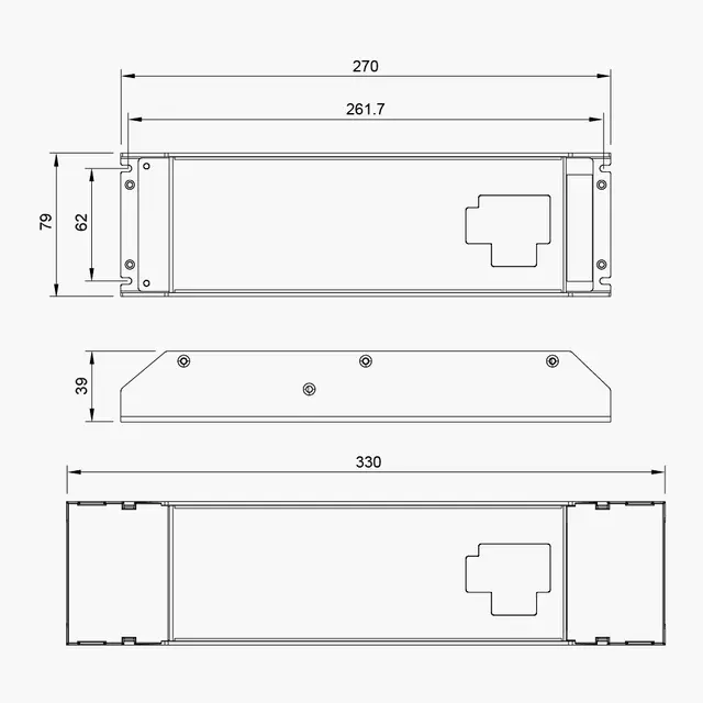 LED Driver 24V 200W DMX 4 kanaler 
