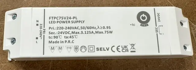 LED Driver 24V 75W FTPC75V24-PL 
