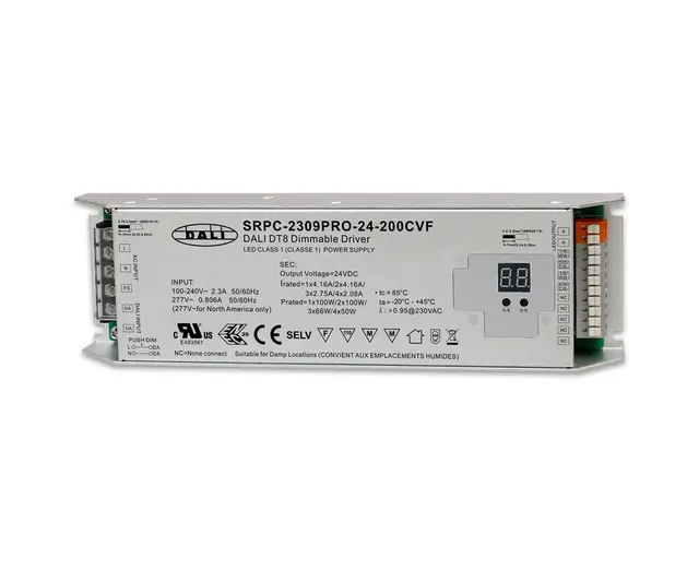 LED Driver 24V 200W 4ch DA DT8 PRO RGBW 4 kanaler DALI DT8 PRO 