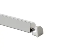 Aluminiumsprofil for Hjørne 2M Opal/Klar HL-BAPL006