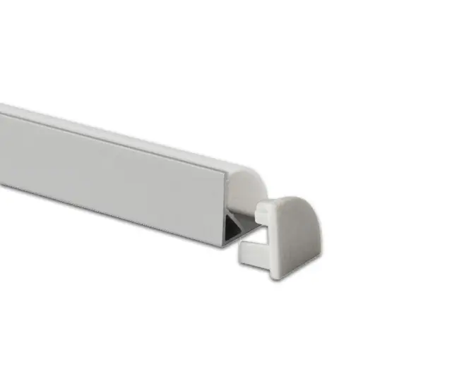 Aluminiumsprofil for Hjørne 2M Opal/Klar HL-BAPL006 