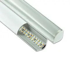 Aluminiumsprofil HL-BAPL016 Hjørne montering H= 27 mm