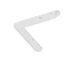 Multisystem Adapter Hjørne Hvit