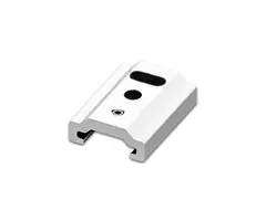 Stucc. Kort brakett/fors. Hvit