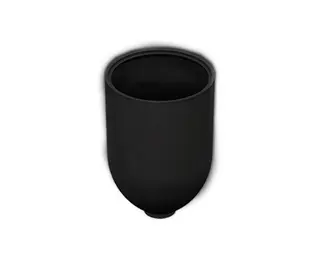 Stucc. Plastkopp Ø1,5mm Sort