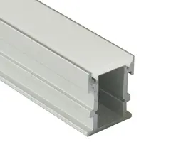 Aluminiumsprofil nedfelling i gulv, høy Alu.profil nedf.gulv H:26mm