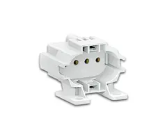 451/FA, lysrørholder, 2G7 Skrufeste i bunn