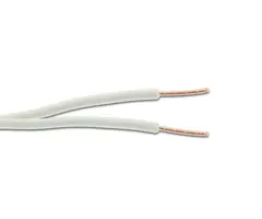 Armaturledning 0,75 Hvit , 100m pk.