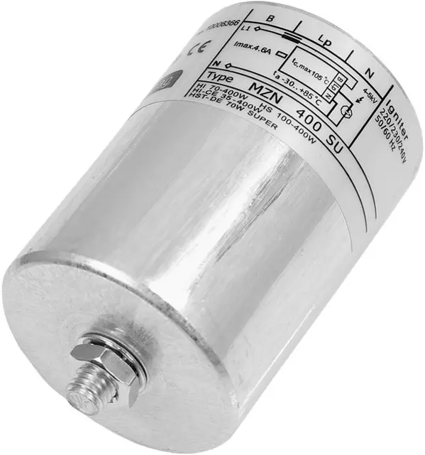 Tennapparat for NAH og HI lampe MZN 400 SU 