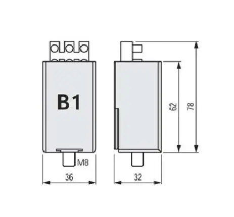 Tennapparat for NAH lampe NI 70 S 4KTU. 