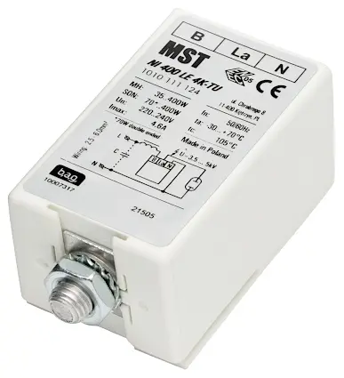 Tennapparat  NAH lampe NI 400 LE 4K-TU 