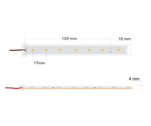 LED Flex 24V 5M 4,8W/m 3000K IP65 IP65 