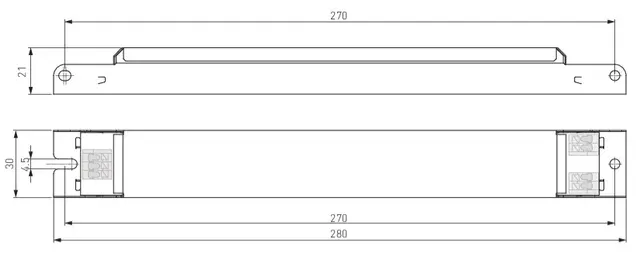 LED Driver LL1x80-E-CC-350-700 
