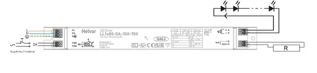 LED Driver LL1x80-DA-350-700 