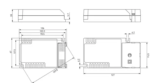 LED Driver LC1x35-DA  Dali  700-1050mA 