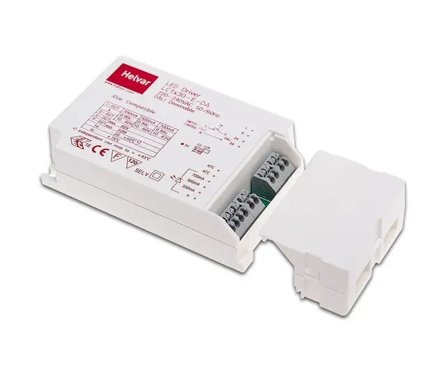 Strekkavlasting  Helvar 30W LED Driver LC1x30-SR 