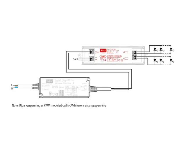 Dali Dimmermodul 12/24V 5A LL1-CV-DA 