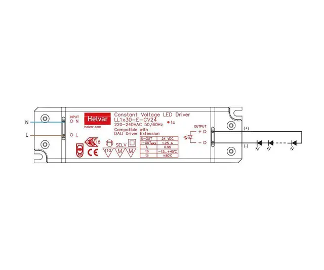 LED Driver 30W 24V LL1x30-E-CV24 