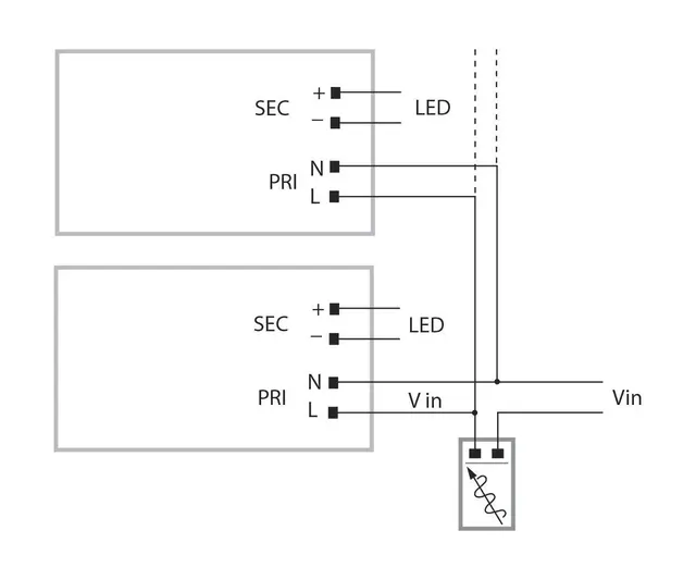 LED Driver Mini MD 350mA 18W 