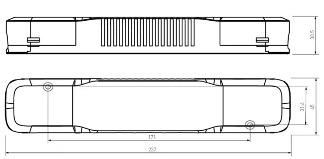 LED Driver 24V 45W Dali 2 LL45-CV24-DA 